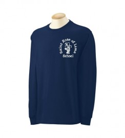 St. Rose Uniform Navy Long Sleeve T-Shirt