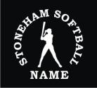 Stoneham Softball Vinyl Window Decal