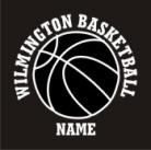 Wilmington Basketball Window Decal